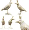 Exner | Dekofigur - Vogel Set - 11,5 cm - Gold-Weiß - Produktbild-Vorschau 6
