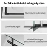 Falttür Duschkabine 90x90x185cm Eckeinstieg Duschabtrennung Produktbild-Vorschau 6