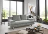 Schlafsofa - Grau - Stoffbezug - mit Gästebettfunktion und Produktbild-Vorschau 2
