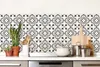 Wandbelag PVC Ceramics Floral Shapes 67,5 x 400 cm Produktbild-Vorschau 1