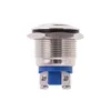 T-LED Spínač tlačidlový M19 250V/5A kovový 113101 Náhľad obrázku produktu 3