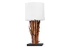 riess-ambiente Design Tischlampe EUPHORIA 60cm natur weiß Produktbild-Vorschau 12