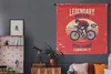 MuchoWow® Wandteppich Wandbehang Radfahrer - Fahrrad - Produktbild-Vorschau 5