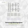 hanSe Sonnensegel Befestigungs Kit Aufbauset Edelstahl M6 Produktbild-Vorschau 3