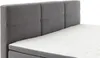 Boxspringbett Kenora grau 7-Zonen TFK mit Topper 180x200 Produktbild-Vorschau 10