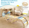 COSTWAY Zestaw 3 elementów do wspinaczki w pomieszczeniach, Podgląd zdjęcia produktu 7