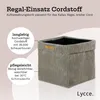 ikea kallax regal box organizer aufbewahrungsbox 30x30x30 faltbox taupe Anteprima dell’immagine prodotto