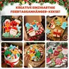 Zestaw 9 wykrawaczek do ciastek świątecznych, wykonanych ze Podgląd zdjęcia produktu 4