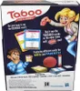 The back of a Taboo Kids vs Parents board game box, showing game components and text describing the game. Anteprima dell’immagine prodotto