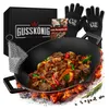 Litinová pánev wok GUSSKÖNIG - 36 cm robustní pánev wok pro Náhled obrázku produktu 10