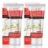 Two tubes of slimming cream are shown side-by-side with their packaging. Produktbild-Vorschau