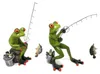 Formano Frosch Angler mit Fisch Poly Produktbild-Vorschau 4