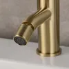 A close-up shot of a gold-colored bidet faucet. Anteprima dell’immagine prodotto