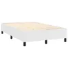 The Living Store Boxspringbett mit Matratze & LED Weiß Produktbild-Vorschau 9