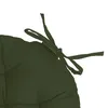 PODUSZKA NA KRZESŁO Anjali okrągła 38 cm BAWEŁNIANA khaki Podgląd zdjęcia produktu 2