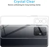 A clear phone case is shown over the back of a smartphone. Produktbild-Vorschau