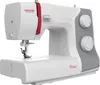 A white and gray sewing machine is shown against a white background. Náhľad obrázku produktu