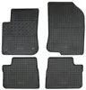 Rigum Gummi Fußmatten Set für Peugeot 208, Mod. Bj. 4/2012-, 4-teilig, schwarz Produktbild-Vorschau