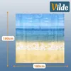 Vilde | Tenda da doccia 180x180 cm - Set 12 ganci - Anteprima dell’immagine prodotto 5