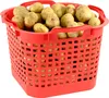GreenLife Uni-Korb 25 kg, 10 Stück, drehstapelbar, rot Produktbild-Vorschau 5