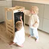Deryan Luxe Torre di Apprendimento in Legno con Scivolo - Anteprima dell’immagine prodotto 8