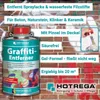 HOTREGA Graffiti Entferner 1 L Dose - Spezial-Gel zur Produktbild-Vorschau 2