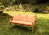 Cuscini per panchina da giardino Arancione| Cuscino per Anteprima dell’immagine prodotto 2