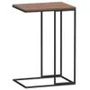 Möbel Beistelltisch Schwarz 40x30x59 cm Holzwerkstoff - Produktbild-Vorschau 5
