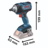 Bosch GDS 18V-300 Professional Akku-Drehschlagschrauber Produktbild-Vorschau 2