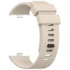 BStrap Silicone Armband für Xiaomi Redmi Watch 4, beige Produktbild-Vorschau 1