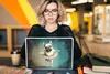MuchoWow® Laptop Aufkleber Sticker Cover Hund - Tutu - Produktbild-Vorschau 5