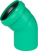 KG2000-B Bogen 45° für SN10/SN16 DN 160 mm Produktbild-Vorschau 4