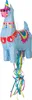 Lama-Pinata bunt 50cm - Einheitsgröße Produktbild-Vorschau 1