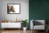 MuchoWow® Gerahmtes Poster Schottischer Highlander - Blumen Produktbild-Vorschau 6