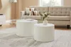 SalesFever Couchtisch 2er-Set | rund | MDF matt lackiert Produktbild-Vorschau 2