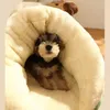 Kuschelige Hundehöhle – Weiches Hundebett für Geborgenheit Produktbild-Vorschau 5