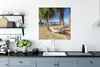 MuchoWow® Poster Strand - Hängematte - Entspannen 75x75 cm Produktbild-Vorschau 3