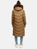 Tazzio Damen Wintermantel F801 (Camel, S) Produktbild-Vorschau 3