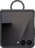 Samsung Flip7 Ring Case Silicone Black (EF-PF766TBEGWW) Anteprima dell’immagine prodotto 1