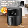 Extralink Air Fryer 4,2 l, teplovzdušná fritéza, 1300 W, Náhľad obrázku produktu 4