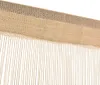vidaXL String závesy 2 ks 100 x 250 cm béžová Náhľad obrázku produktu 2
