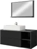 Set da bagno SEGUNDO 4 - marmo nero / nero opaco / nero Anteprima dell’immagine prodotto 2