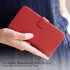 Selencia Echtleder Klapphülle Samsung Galaxy S24 - Rot Produktbild-Vorschau 6