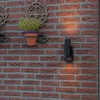 Lampa ścienna zewnętrzna czarna 2-światłowa z czujnikiem Podgląd zdjęcia produktu 9