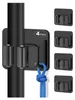 4PCS Besenhalterung Wand, Self-adhesive Gerätehalter mit Produktbild-Vorschau 1