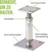 Alberts 212391 Pfostenträger, höhenverstellbar, zum Náhled obrázku produktu 2