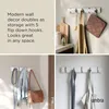 Flip 5 Haken Nickel – moderne Garderobe, 5 verstellbare Produktbild-Vorschau 4