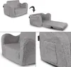 Kindersessel Vicco Conni Grau 60 x 36 cm ausklappbar, Model Produktbild-Vorschau 6