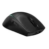 A black wireless computer mouse is shown from a side angle against a white background. Produktbild-Vorschau