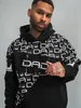 DADA Supreme Oversize Hoodie mit Allover Logo Druck und Produktbild-Vorschau 5